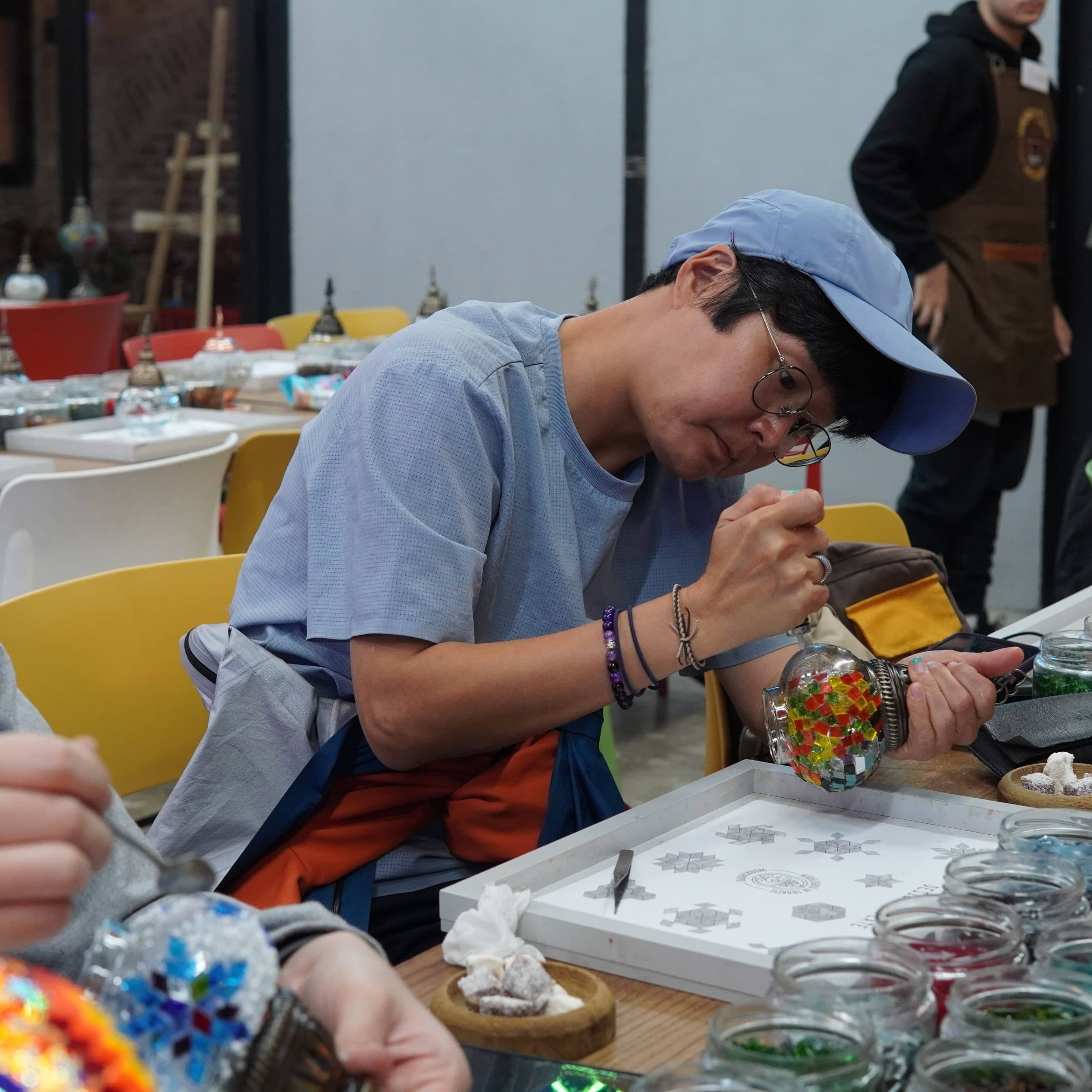 Cappadocia Mosaic Lamp Workshop – Create Your Own Fairy Chimney-Inspired Lamp - Image 8