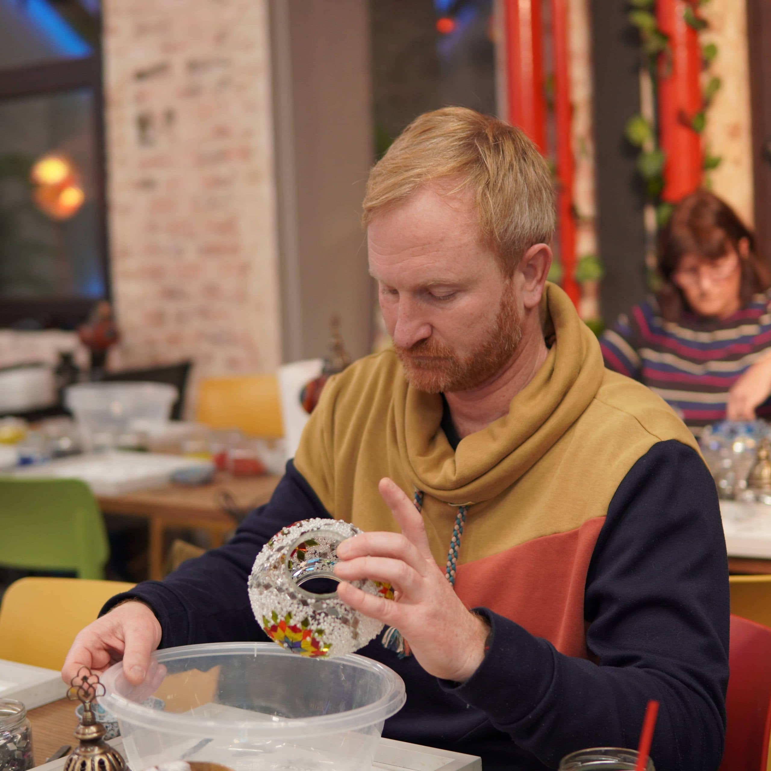 Cappadocia Mosaic Lamp Workshop – Create Your Own Fairy Chimney-Inspired Lamp - Image 15