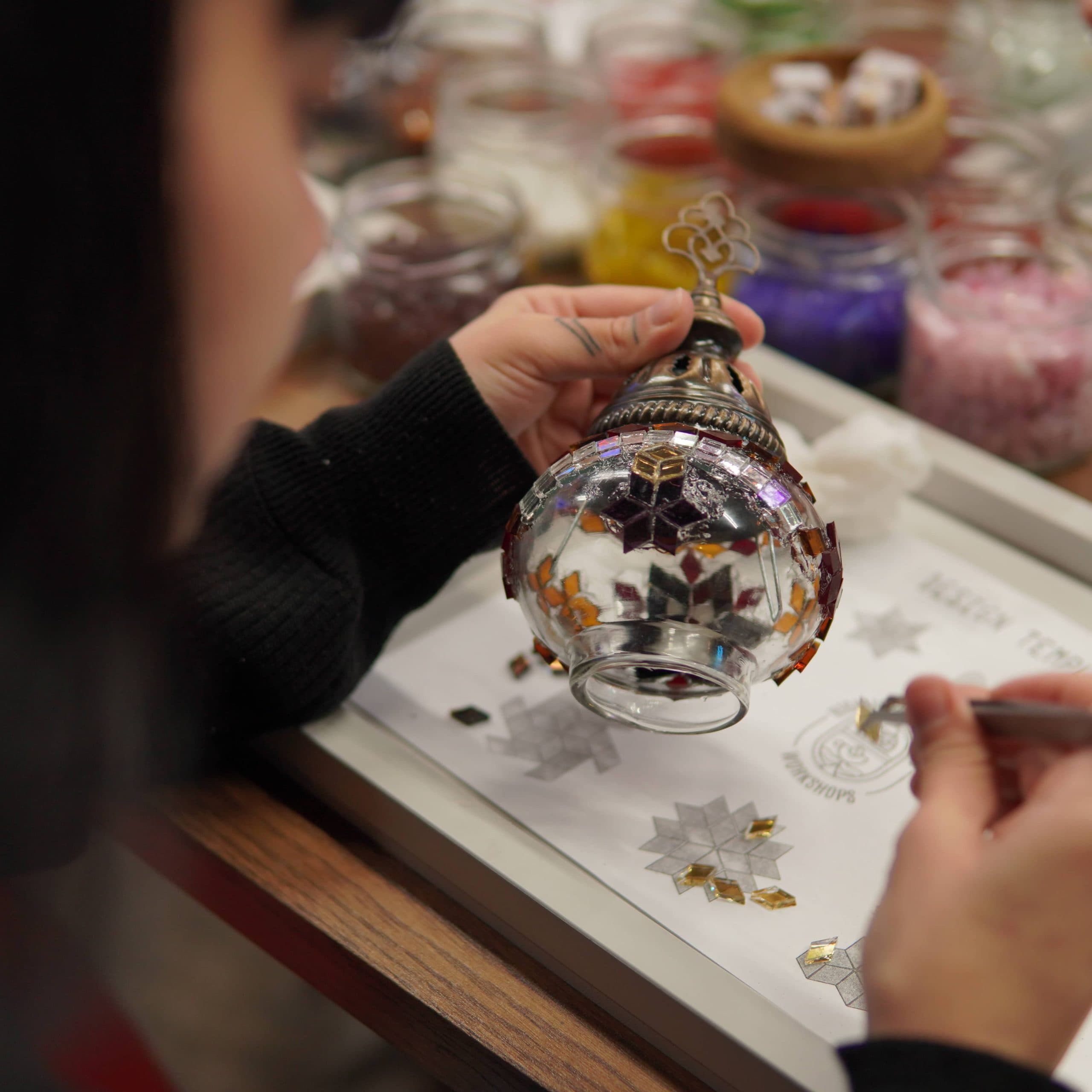 Cappadocia Mosaic Lamp Workshop – Create Your Own Fairy Chimney-Inspired Lamp - Image 16