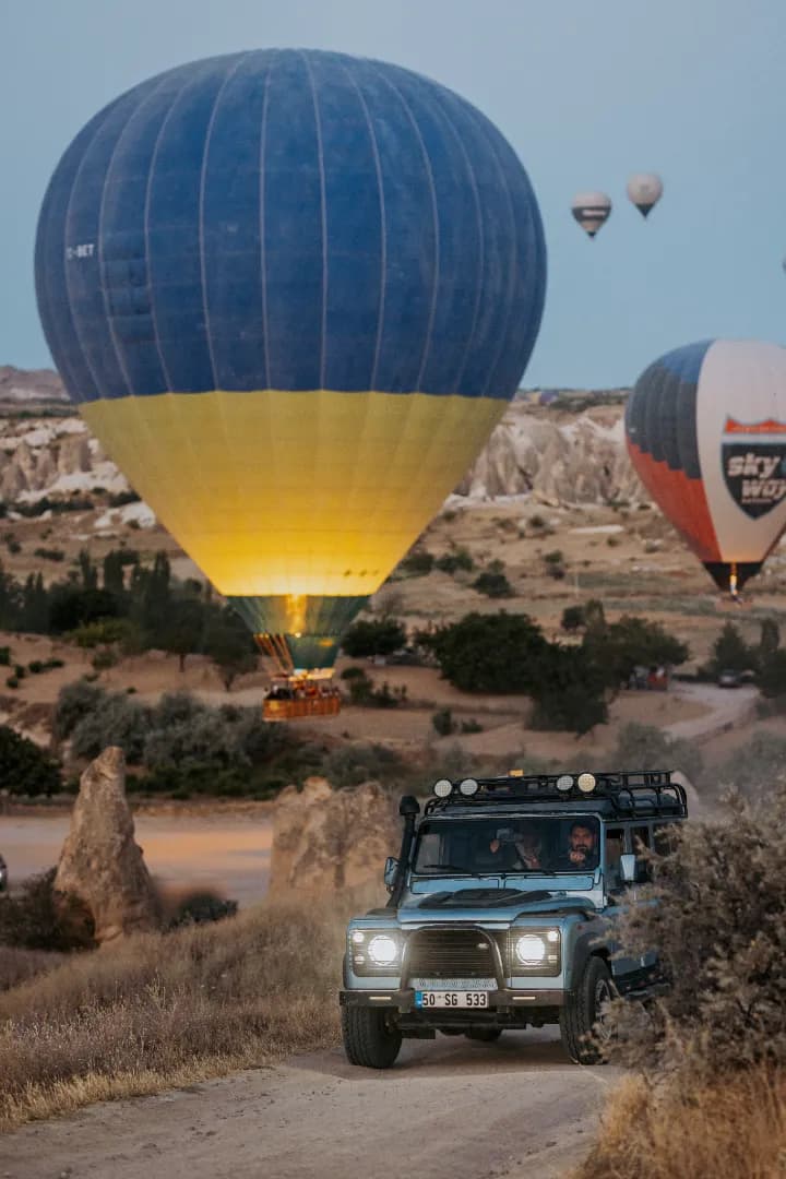Cappadocia Jeep Safari Tour – Off-Road Adventure Through Valleys & Panoramic Hills