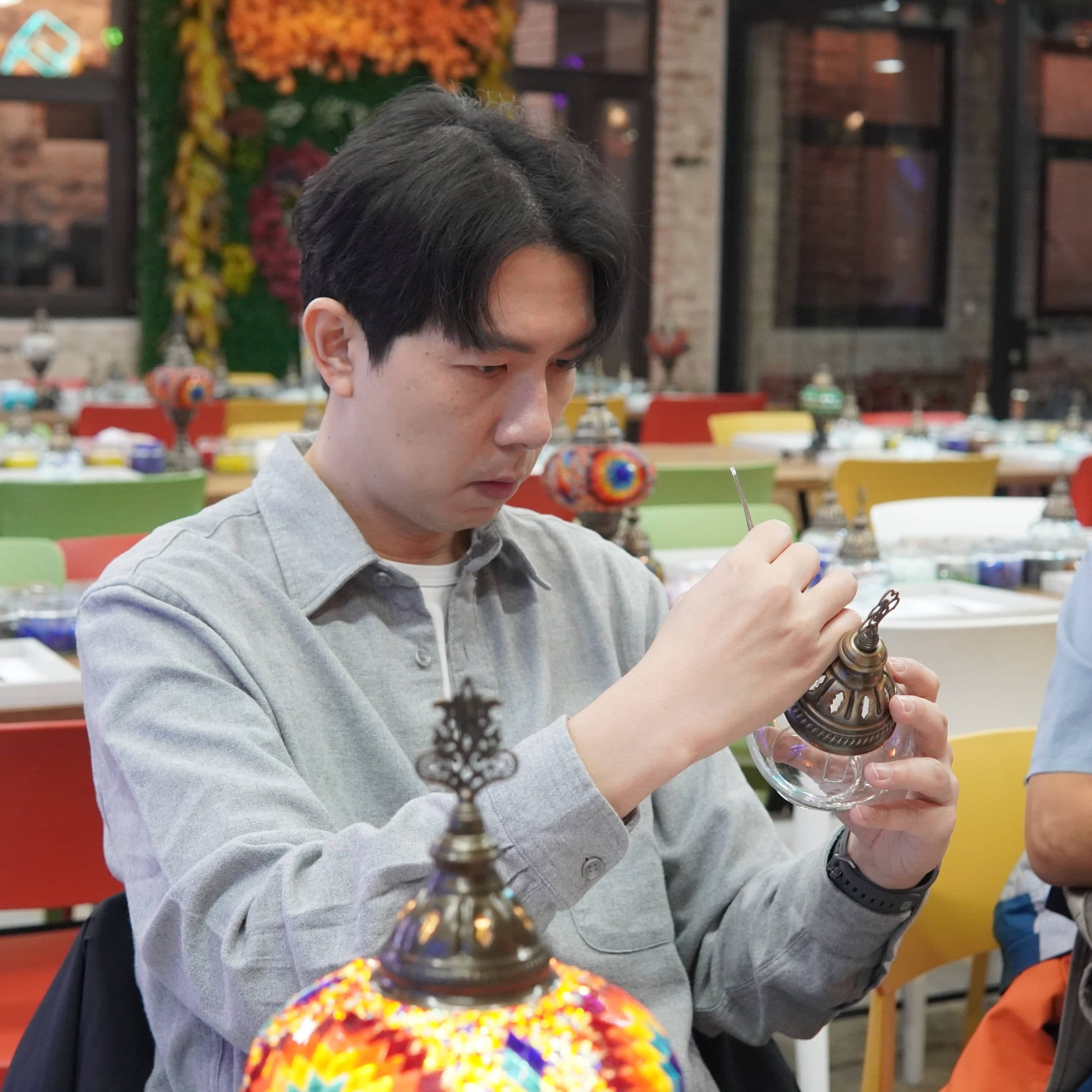 Cappadocia Mosaic Lamp Workshop – Create Your Own Fairy Chimney-Inspired Lamp - Image 4