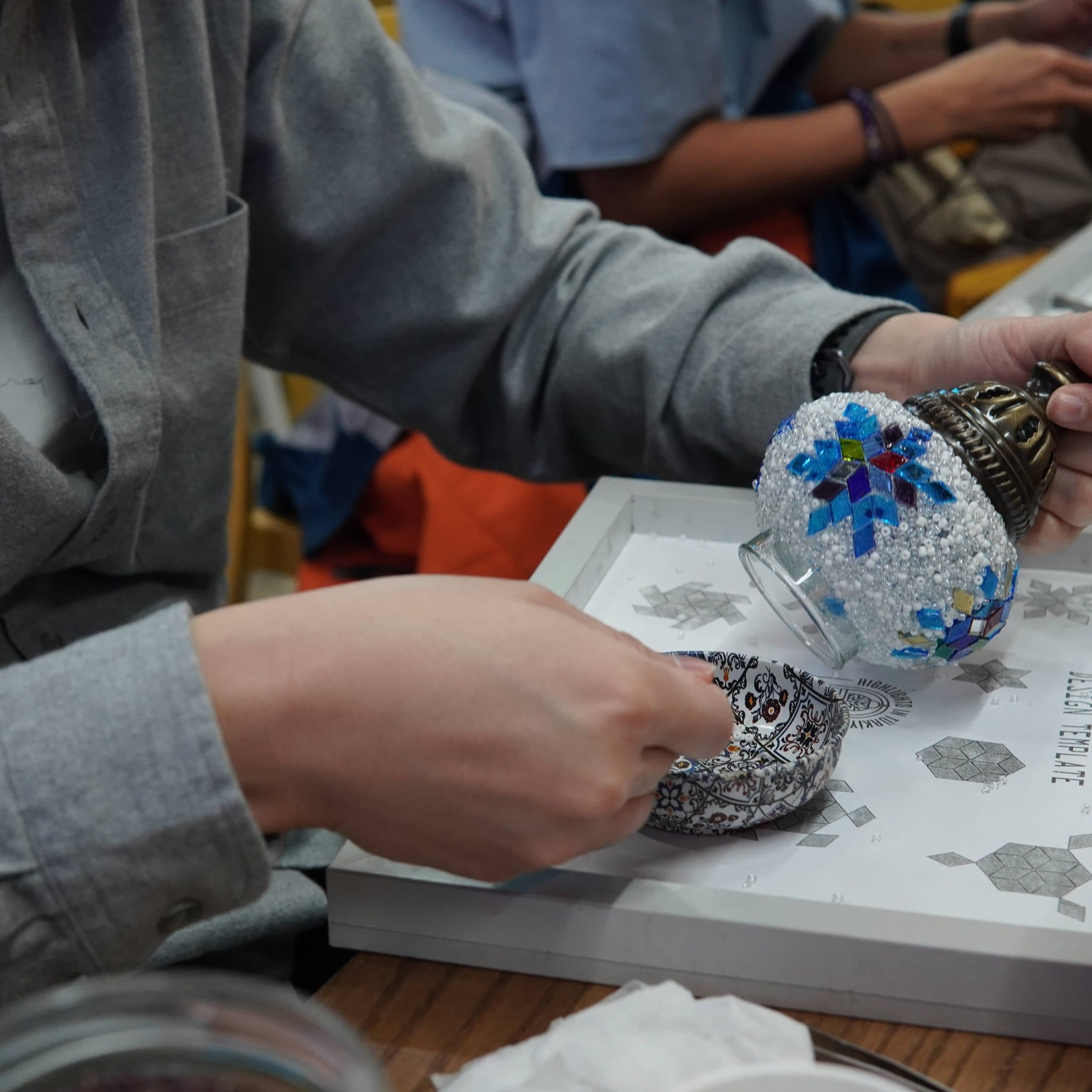 Cappadocia Mosaic Lamp Workshop – Create Your Own Fairy Chimney-Inspired Lamp - Image 9