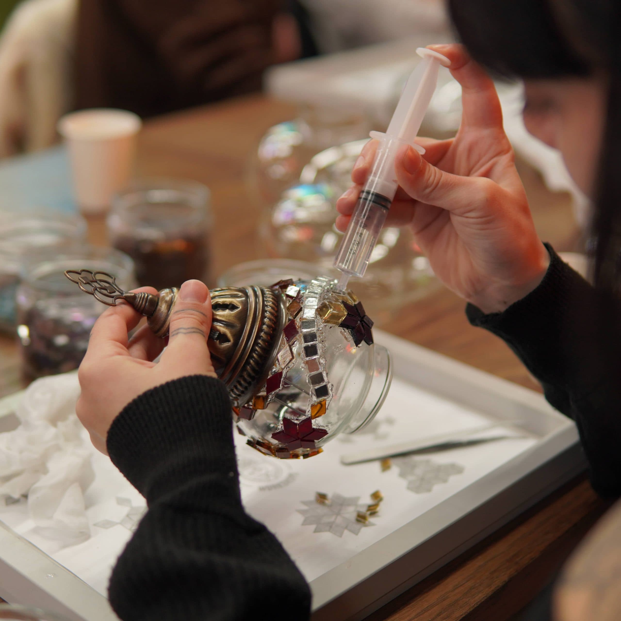 Cappadocia Mosaic Lamp Workshop – Create Your Own Fairy Chimney-Inspired Lamp - Image 18